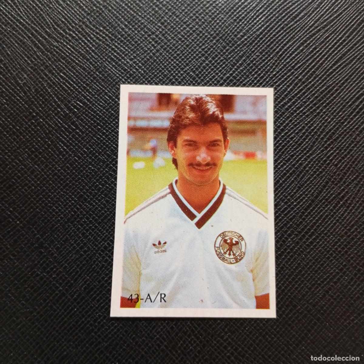 Cromos de Futebol: 35 WASS HERBERT ALEMANIA REYAUCA MEXICO WORLD 1986 CROMO FUTBOL 86 - SIN PEGAR - A24 PG28