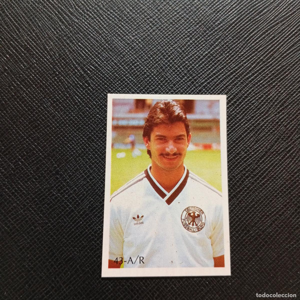 Cromos de F&uacute;tbol: 35 WASS HERBERT ALEMANIA REYAUCA MEXICO WORLD 1986 CROMO FUTBOL 86 - SIN PEGAR - A24 PG37 B