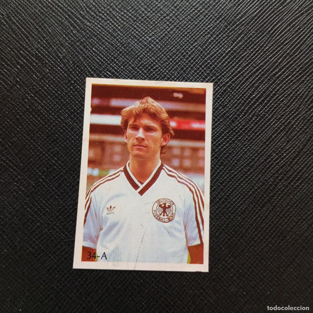 Cromos de F&uacute;tbol: 34 ALEMANIA REYAUCA MEXICO WORLD 1986 CROMO FUTBOL 86 - SIN PEGAR - A24 PG55