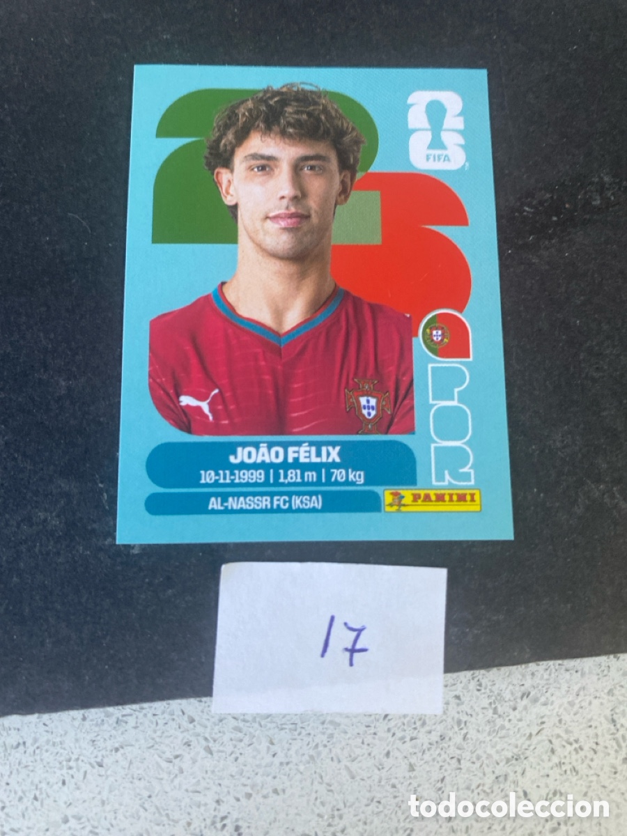 Cromos de F&uacute;tbol: Cromo Portugal Mundial 2026 N* 17 nuevo