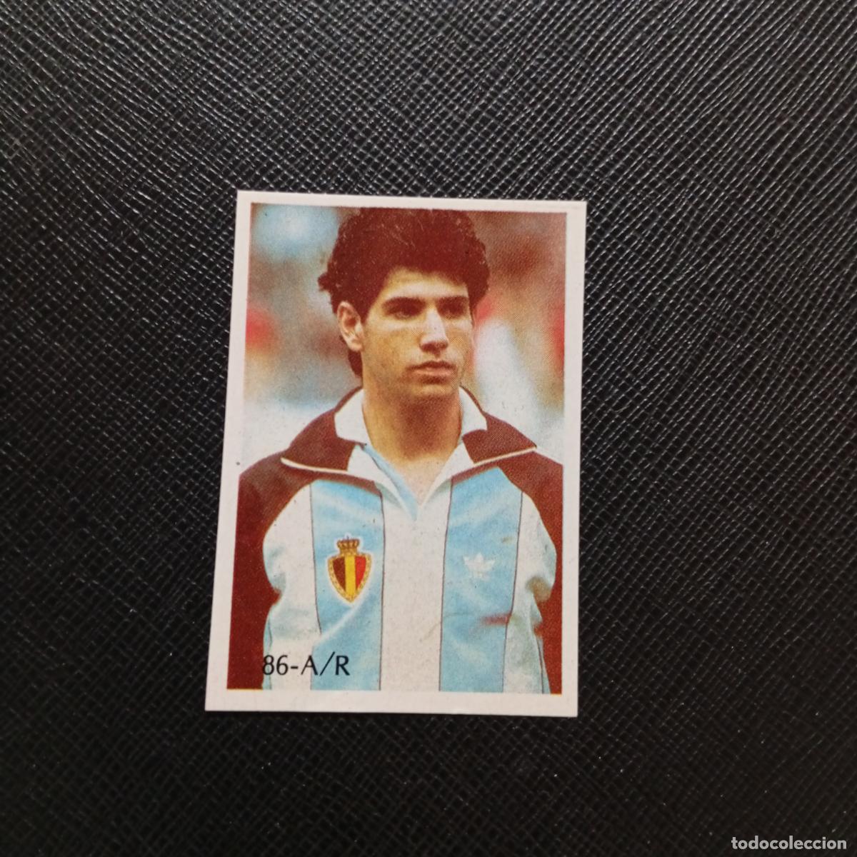 Cromos de F&uacute;tbol: 86 SCIFO BELGICA REYAUCA MEXICO WORLD 1986 CROMO FUTBOL 86 - SIN PEGAR - A24 PG82