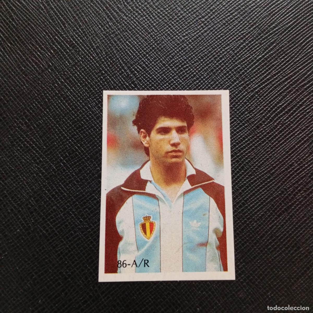 Cromos de F&uacute;tbol: 86 SCIFO BELGICA REYAUCA MEXICO WORLD 1986 CROMO FUTBOL 86 - SIN PEGAR - A24 PG82 B