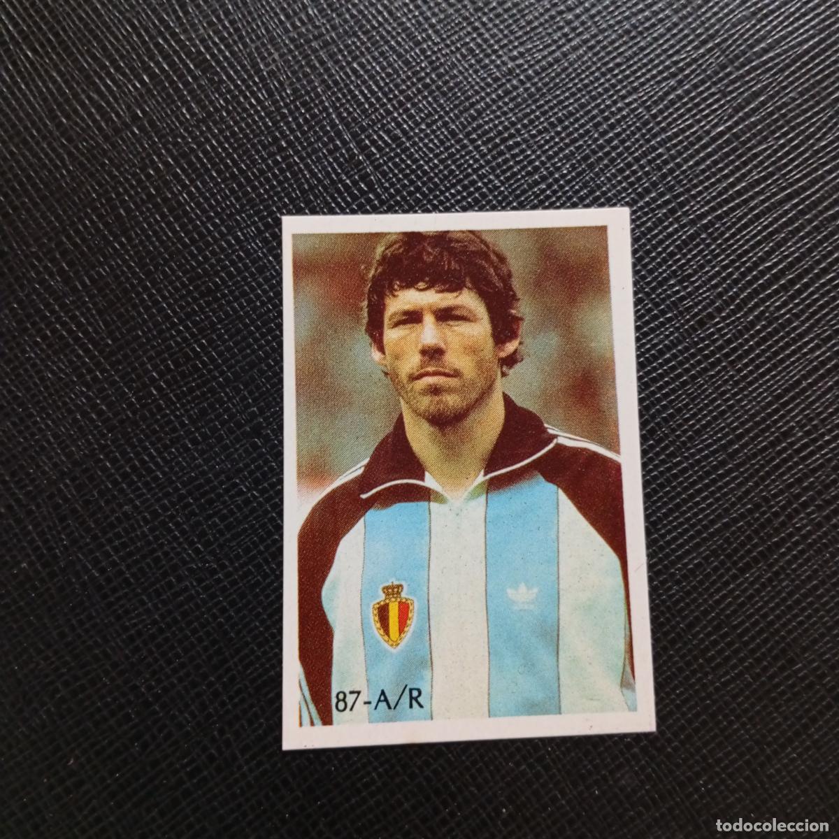 Cromos de F&uacute;tbol: 87 VANDERUCKEN BELGICA REYAUCA MEXICO WORLD 1986 CROMO FUTBOL 86 - SIN PEGAR - A24 PG82 B