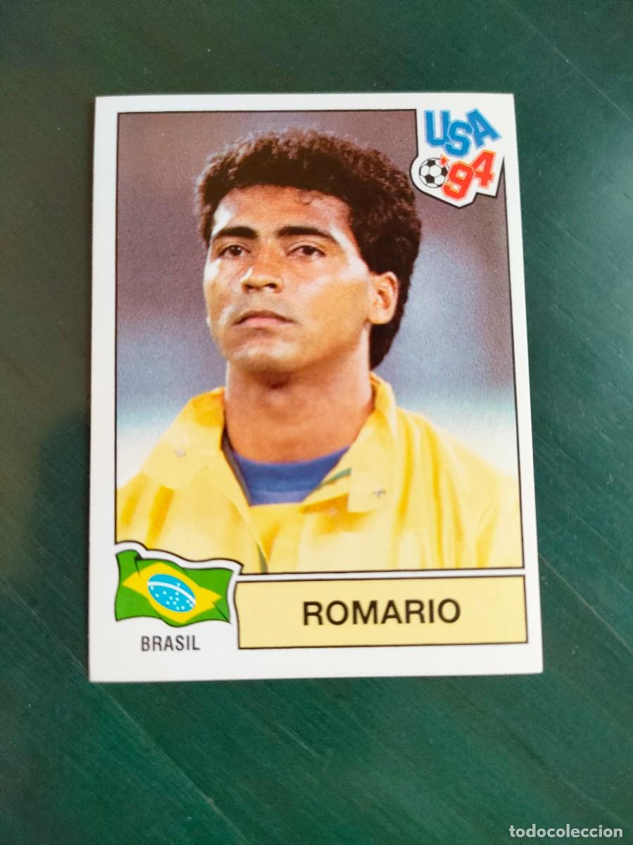 Cartes &agrave; collectionner de Football: Romario Brasil n&ordm; 107 Mundial USA 94 Panini Nunca pegado