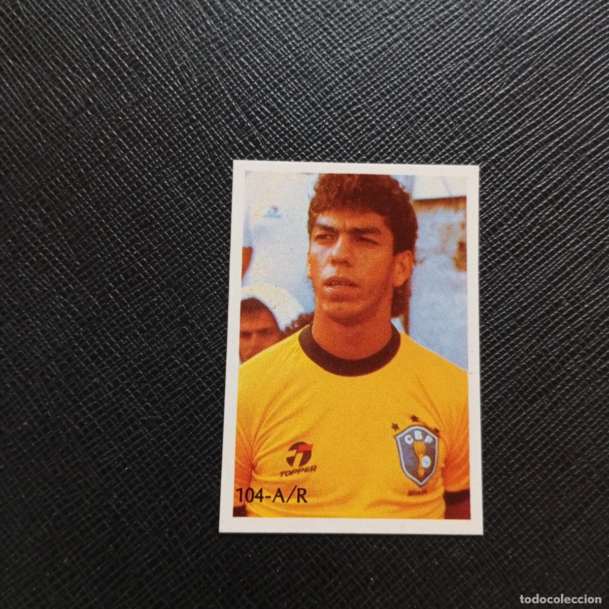 Cartes &agrave; collectionner de Football: 104 MOZER BRASIL REYAUCA MEXICO WORLD 1986 CROMO FUTBOL 86 - SIN PEGAR - A24 PG100