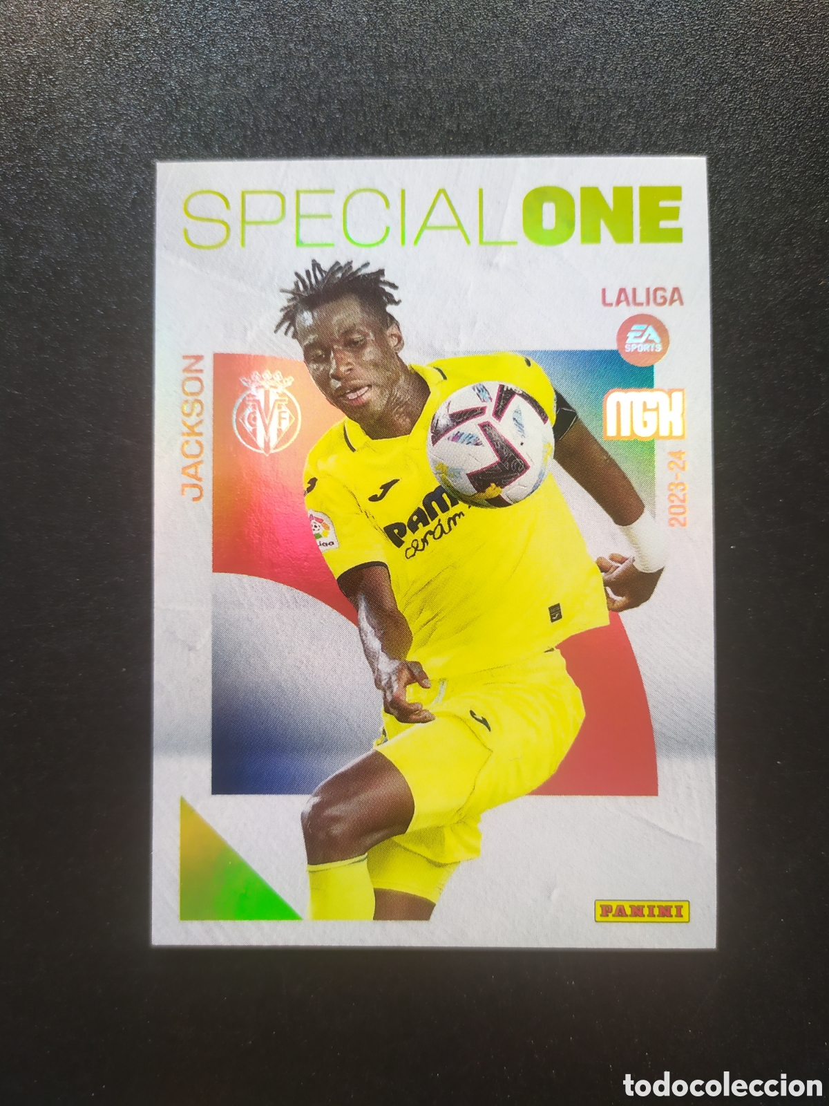 Cartes &agrave; collectionner de Football: Megacracks 2023 2024 23 24 panini Jackson special one n&deg; 393 Villarreal