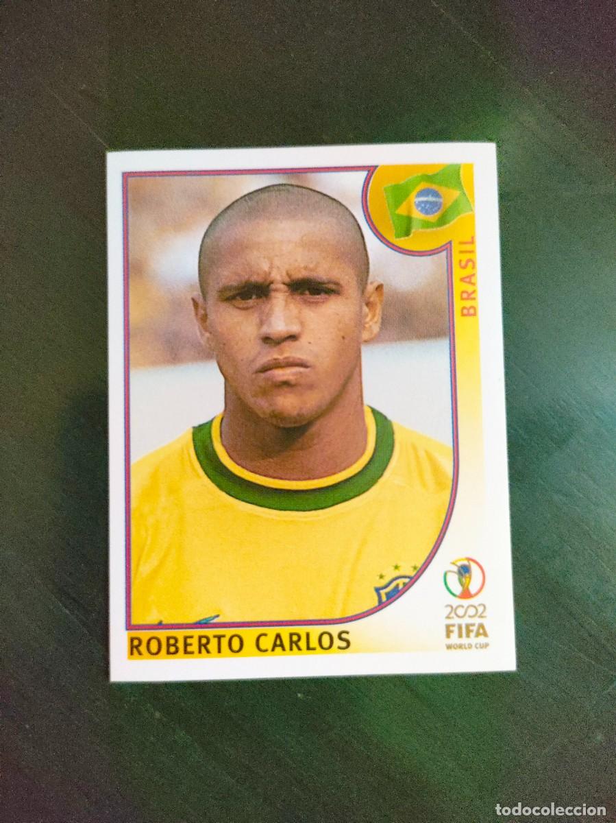 Cartes &agrave; collectionner de Football: Roberto Carlos Brasil n&ordm; 176 Mundial Corea Jap&oacute;n 2002 Panini