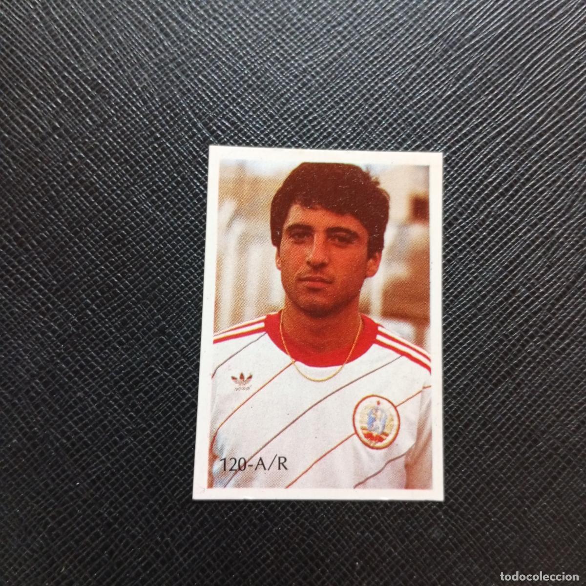 Fu&szlig;ball-Sticker: 120 HRISTO KOLEV BULGARIA REYAUCA MEXICO WORLD 1986 CROMO FUTBOL 86 - SIN PEGAR - A24 PG154