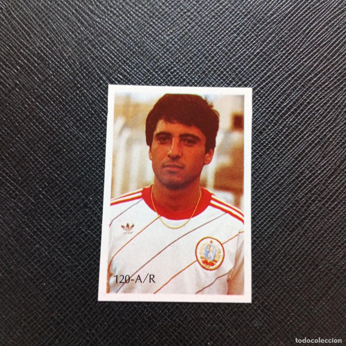 Fu&szlig;ball-Sticker: 120 HRISTO KOLEV BULGARIA REYAUCA MEXICO WORLD 1986 CROMO FUTBOL 86 - SIN PEGAR - A24 PG154 B