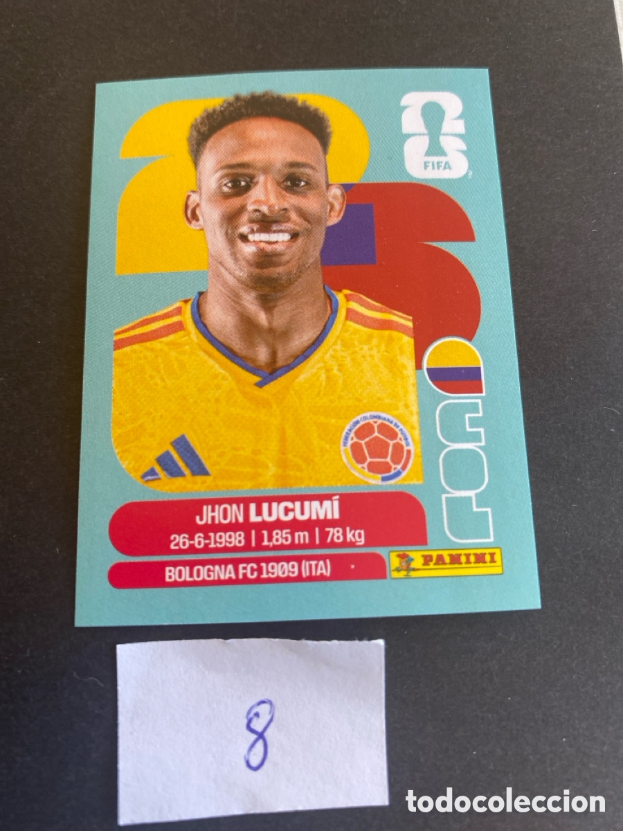 Cromos de F&uacute;tbol: Cromo Colombia Mundial 2026 N* 8 nuevo