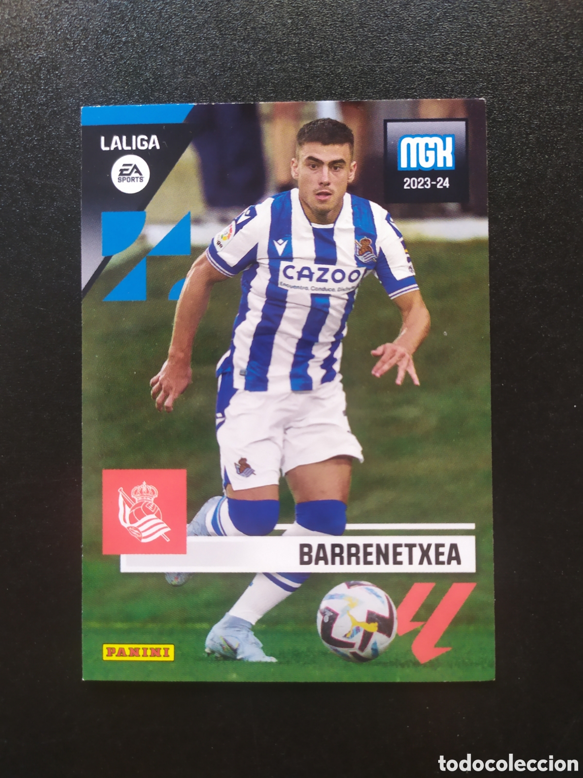 Cromos de F&uacute;tbol: Megacracks 2023 2024 23 24 panini Barrenetxea n&deg; 322 Real Sociedad