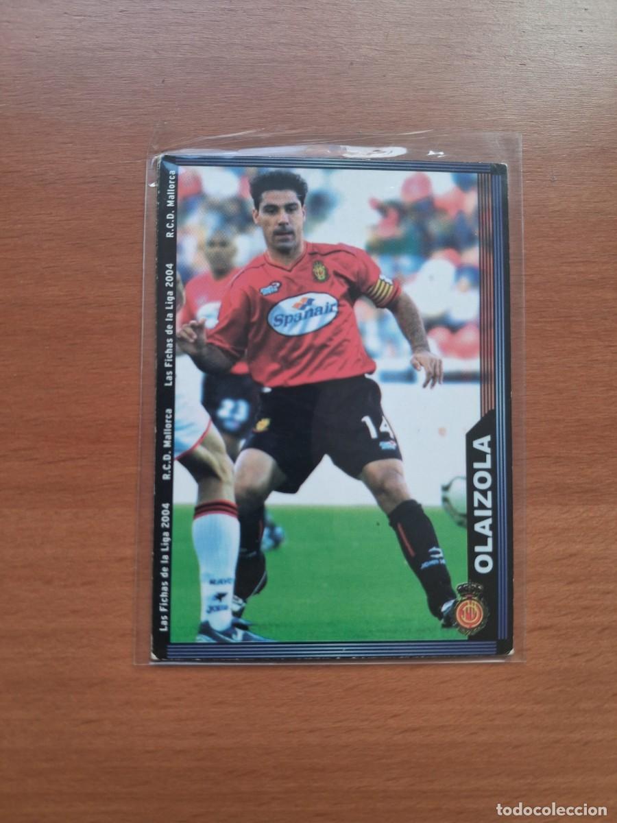 Cromos de F&uacute;tbol: Fichas de la Liga de Mundicromo 2003 2004 03 04 RCD Mallorca 225 Olaizola
