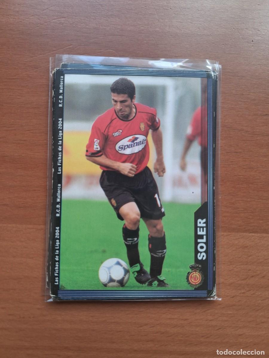 Cromos de F&uacute;tbol: Fichas de la Liga de Mundicromo 2003 2004 03 04 RCD Mallorca 228 Soler