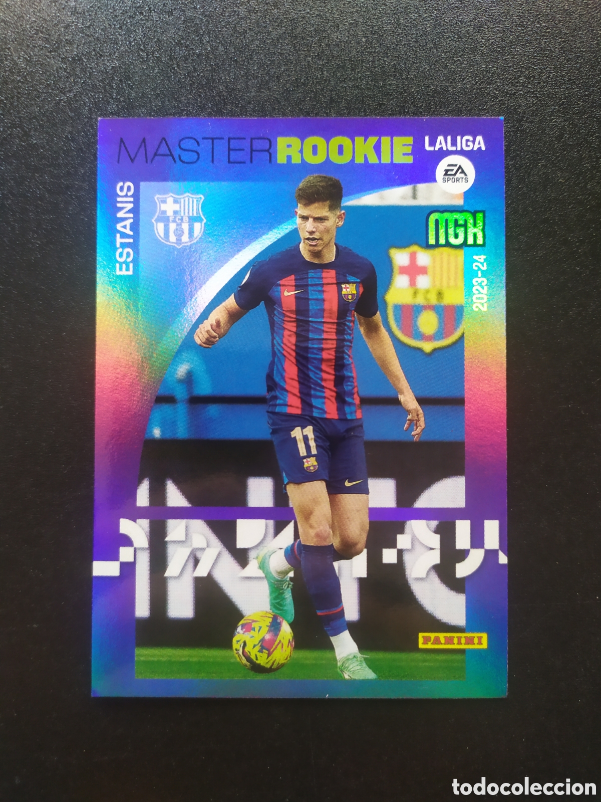 Cromos de F&uacute;tbol: Megacracks 2023 2024 23 24 panini Estanis master rookie n&deg; 417 Barcelona