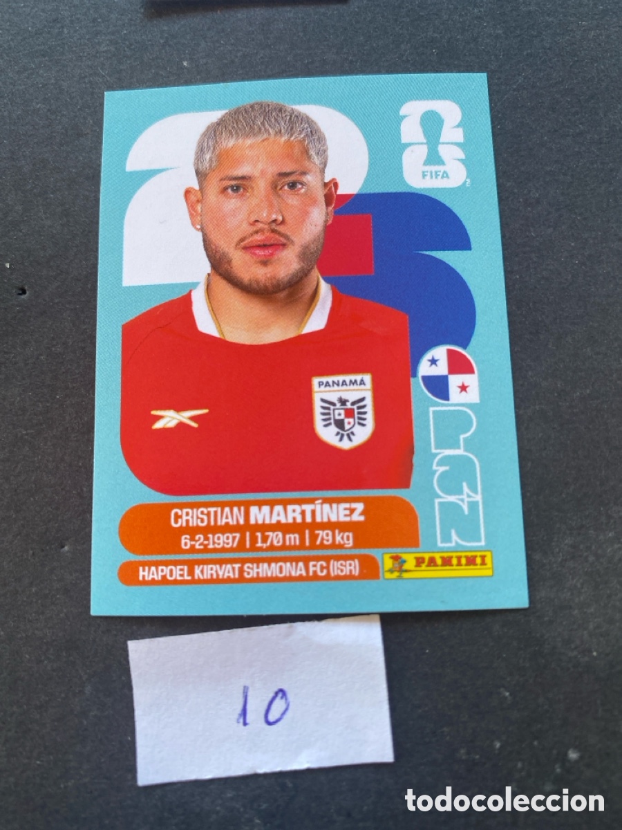 Cromos de F&uacute;tbol: Cromo Panama Mundial 2026 N* 10 nuevo