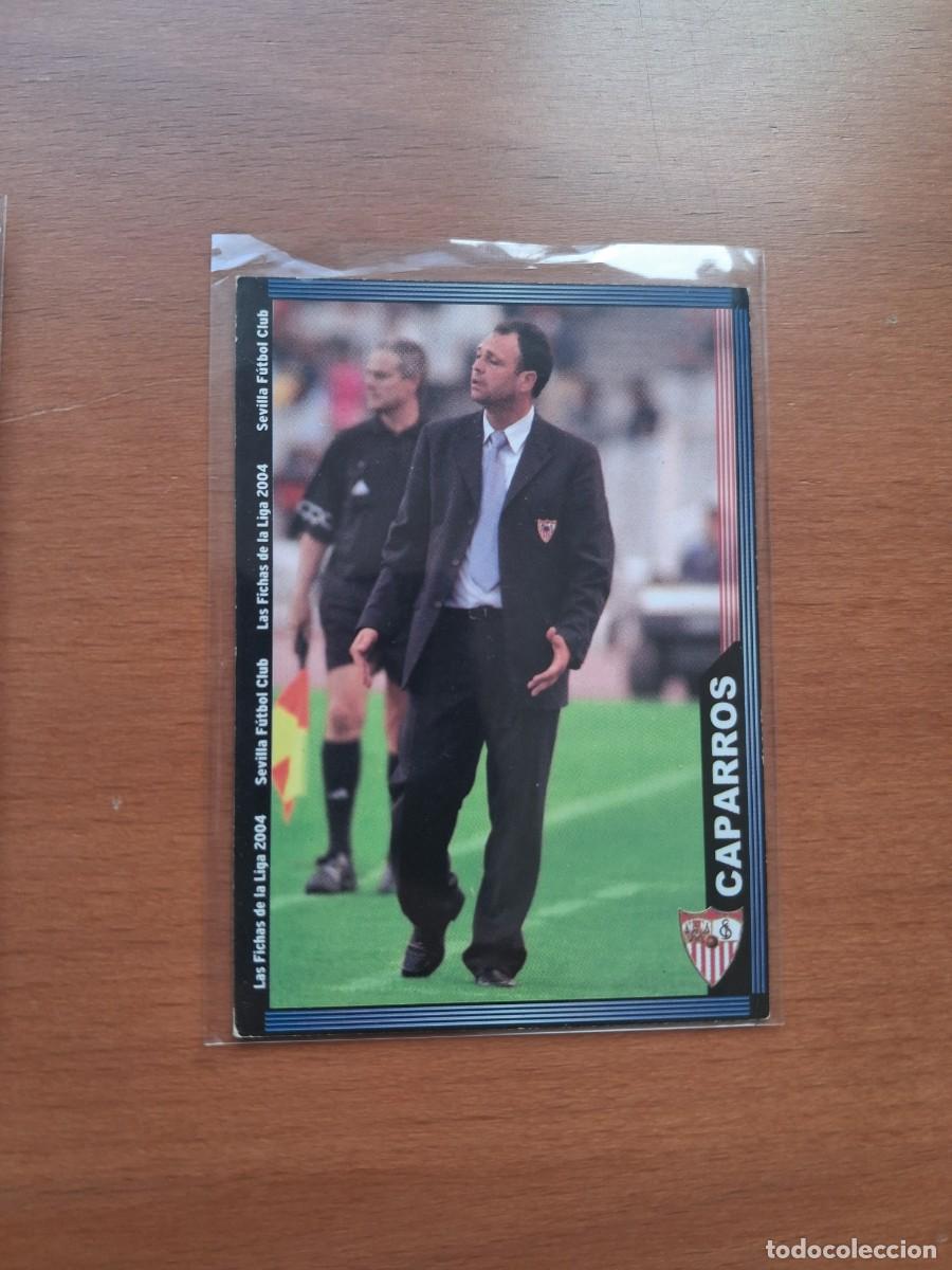 Cromos de Futebol: Fichas de la Liga de Mundicromo 2003 2004 03 04 Sevilla FC 246 Caparros