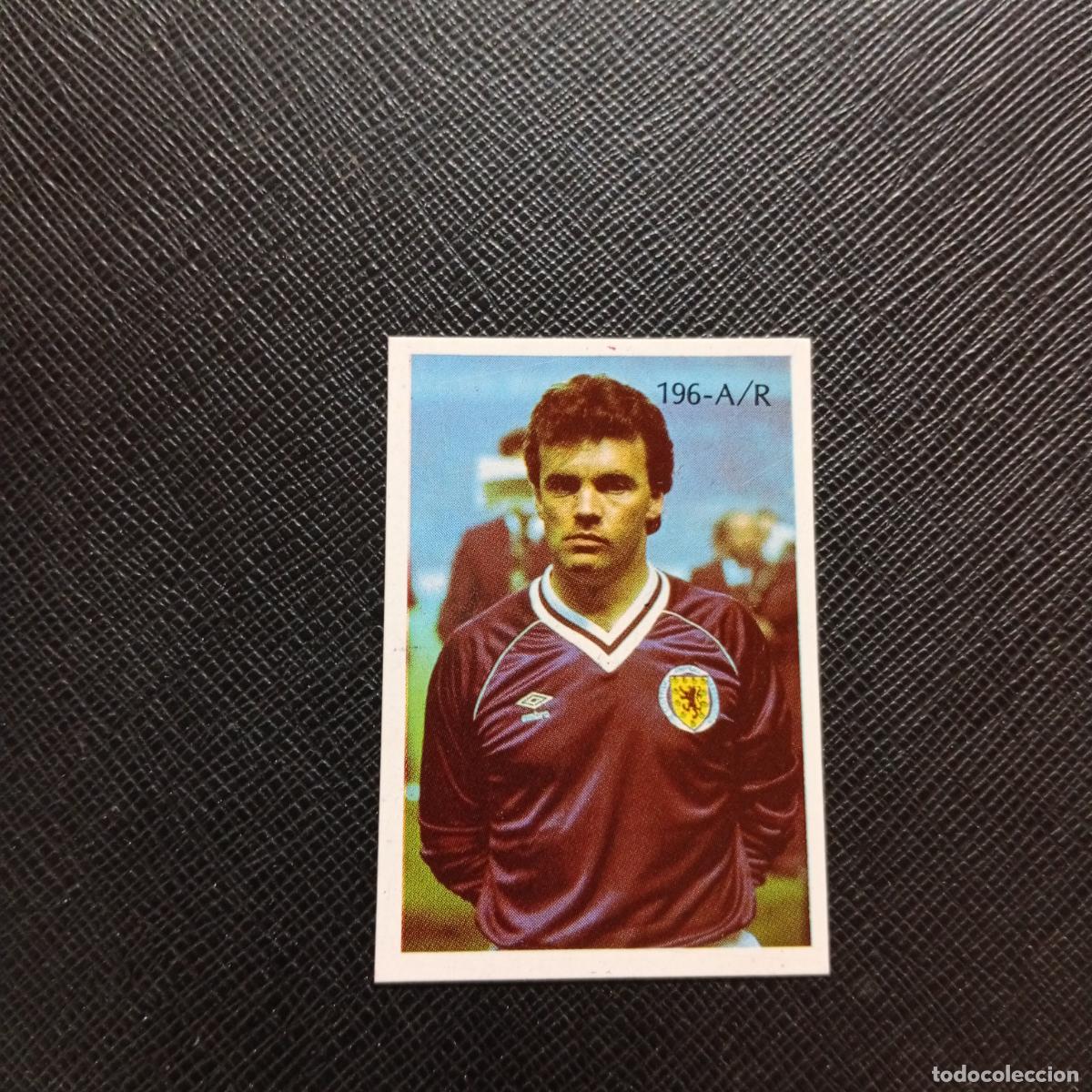 Cromos de Futebol: 196 DAVID COOPER ESCOCIA REYAUCA MEXICO WORLD 1986 CROMO FUTBOL 86 - SIN PEGAR - A24 PG280