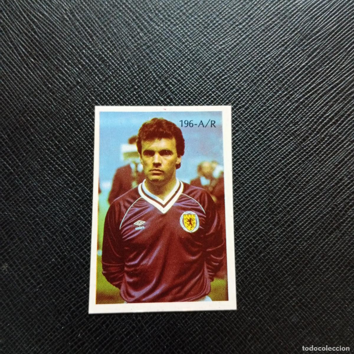 Cromos de Futebol: 196 DAVID COOPER ESCOCIA REYAUCA MEXICO WORLD 1986 CROMO FUTBOL 86 - SIN PEGAR - A24 PG280 B