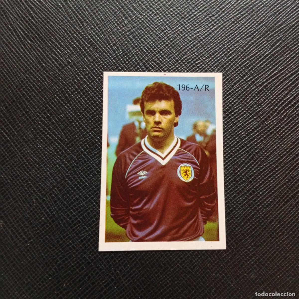 Cromos de Futebol: 196 DAVID COOPER ESCOCIA REYAUCA MEXICO WORLD 1986 CROMO FUTBOL 86 - SIN PEGAR - A24 PG325