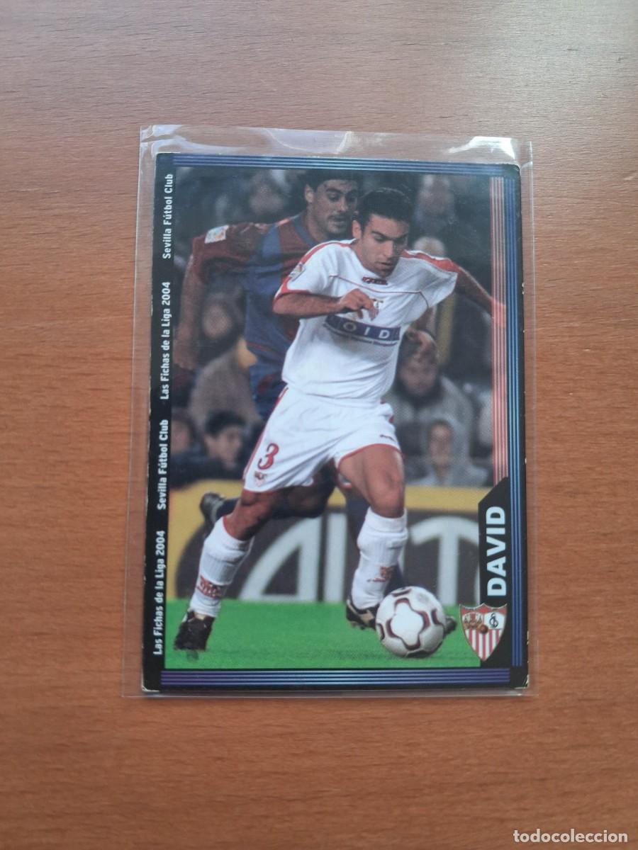 Cromos de Futebol: Fichas de la Liga de Mundicromo 2003 2004 03 04 Sevilla FC 249 David