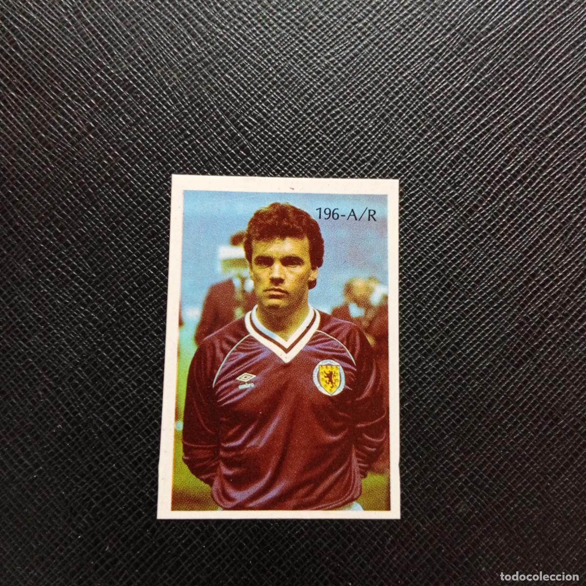 Figurine di Calcio: 196 DAVID COOPER ESCOCIA REYAUCA MEXICO WORLD 1986 CROMO FUTBOL 86 - SIN PEGAR - A24 PG325 B