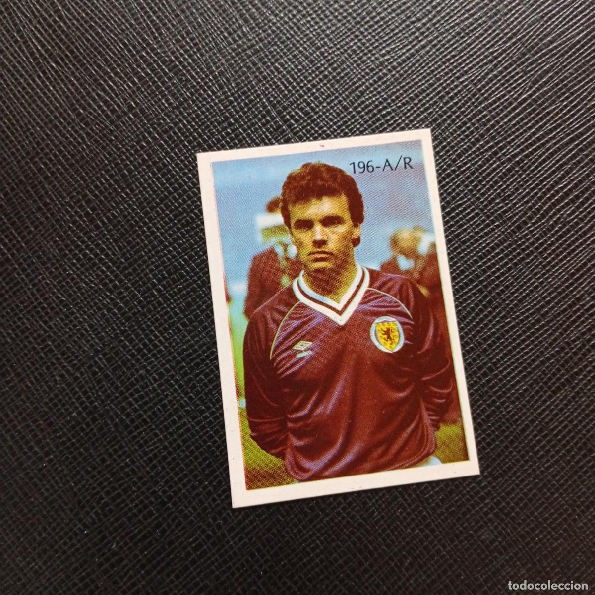 Cromos de Futebol: 196 DAVID COOPER ESCOCIA REYAUCA MEXICO WORLD 1986 CROMO FUTBOL 86 - SIN PEGAR - A24 PG334
