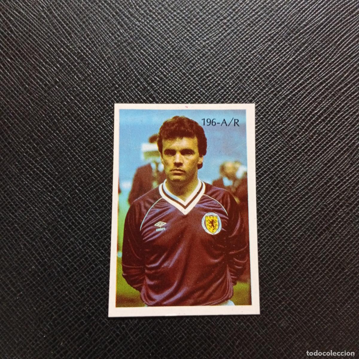 Cromos de Futebol: 196 DAVID COOPER ESCOCIA REYAUCA MEXICO WORLD 1986 CROMO FUTBOL 86 - SIN PEGAR - A24 PG334 B