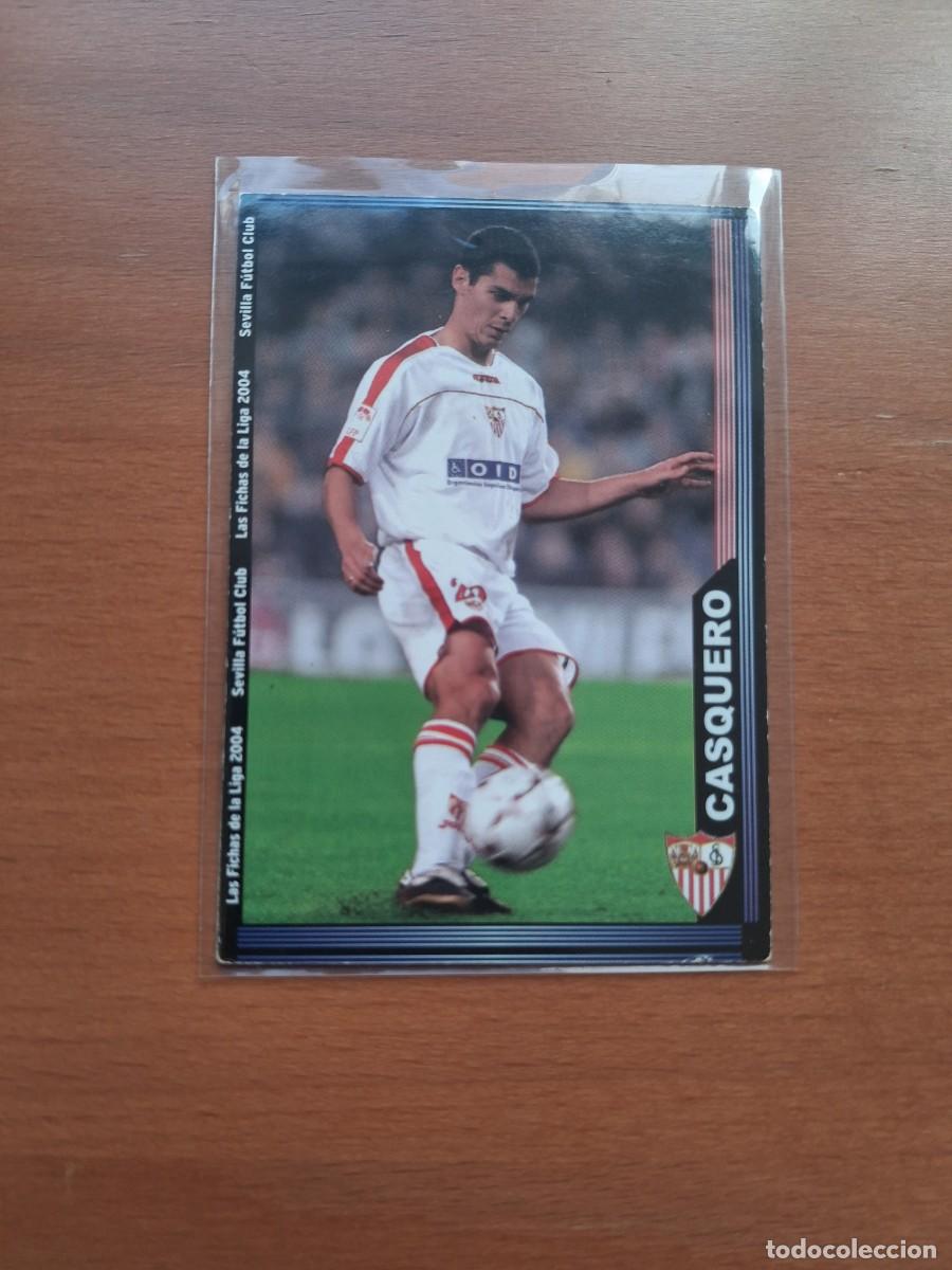Cromos de Futebol: Fichas de la Liga de Mundicromo 2003 2004 03 04 Sevilla FC 254 Casquero