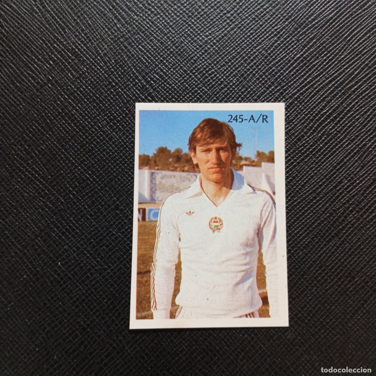 Cromos de F&uacute;tbol: 245 JOZSEF KIPRICH HUNGRIA REYAUCA MEXICO WORLD 1986 CROMO FUTBOL 86 - SIN PEGAR - A24 PG397