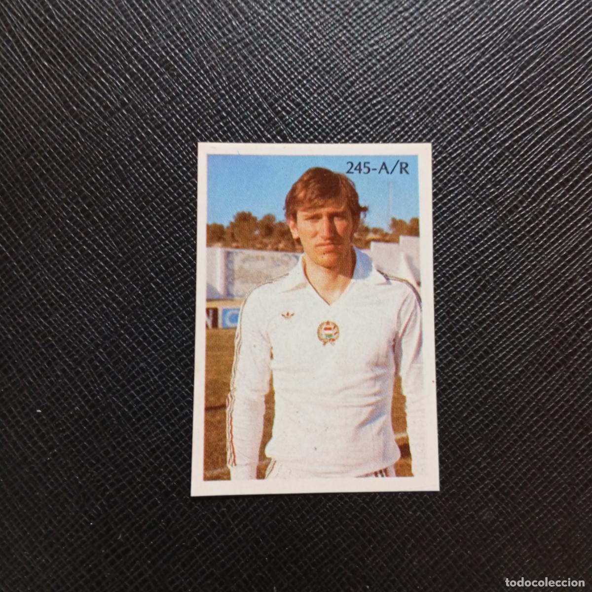 Cromos de F&uacute;tbol: 245 JOZSEF KIPRICH HUNGRIA REYAUCA MEXICO WORLD 1986 CROMO FUTBOL 86 - SIN PEGAR - A24 PG352