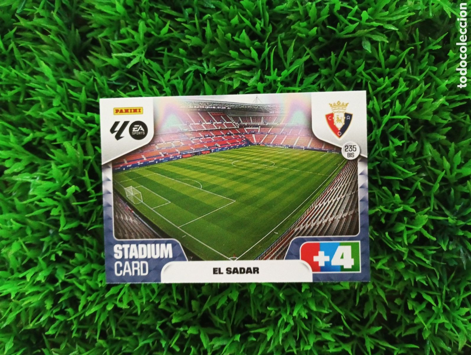 Fu&szlig;ball-Sticker: Osasuna ESTADIO Adrenalyn 25-26 # 235 BIS