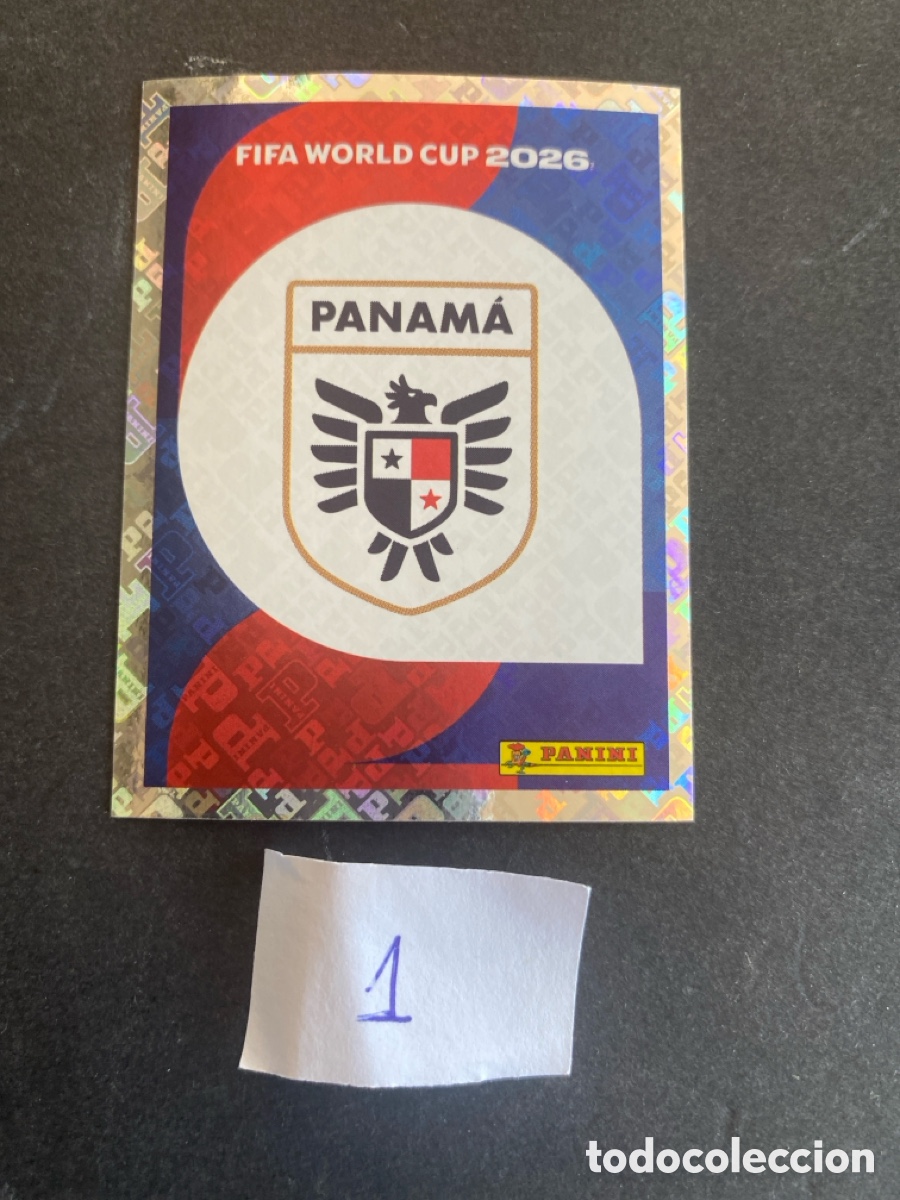 Fu&szlig;ball-Sticker: Cromo Panama Mundial 2026 N* 1 nuevo