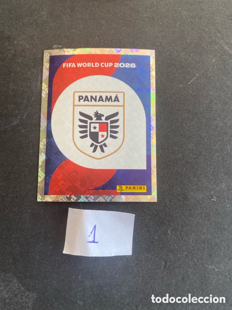 Fu&szlig;ball-Sticker: Cromo Panama Mundial 2026 N* 1 nuevo