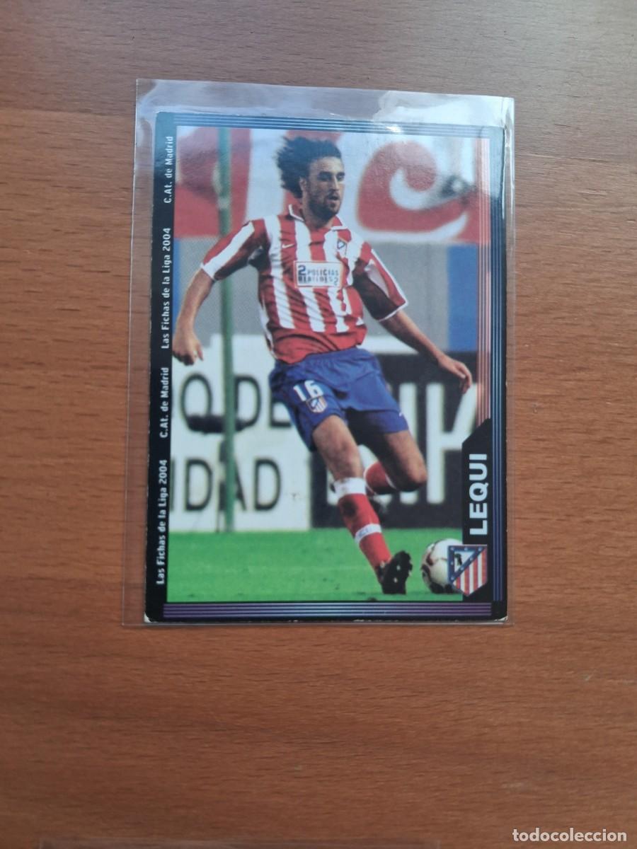 Fu&szlig;ball-Sticker: Fichas de la Liga de Mundicromo 2003 2004 03 04 Atletico de Madrid 306 Lequi
