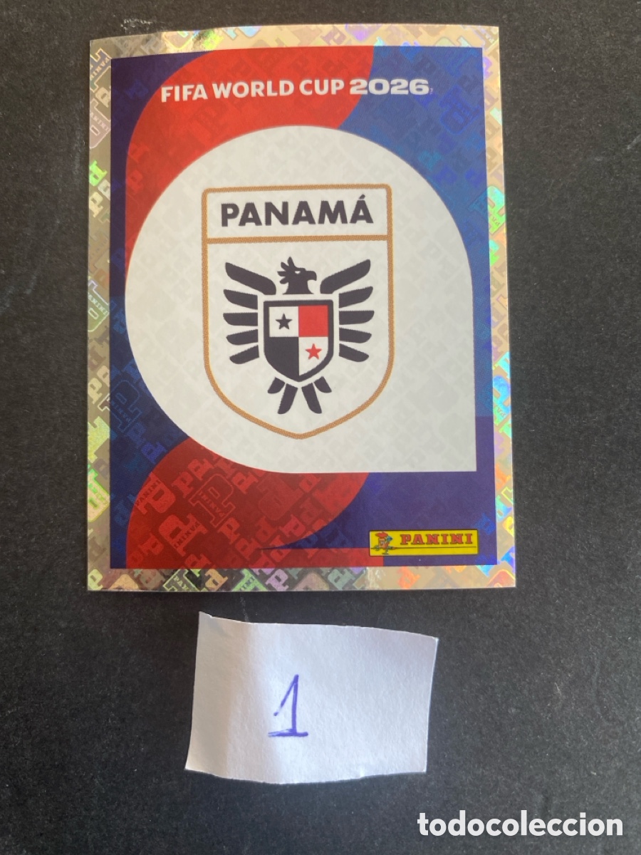 Fu&szlig;ball-Sticker: Cromo Panama Mundial 2026 N* 1 nuevo