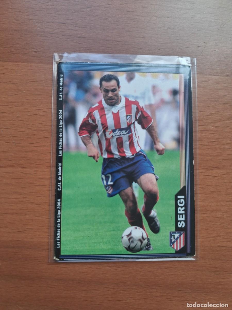 Figurine di Calcio: Fichas de la Liga de Mundicromo 2003 2004 03 04 Atletico de Madrid 307 Sergi