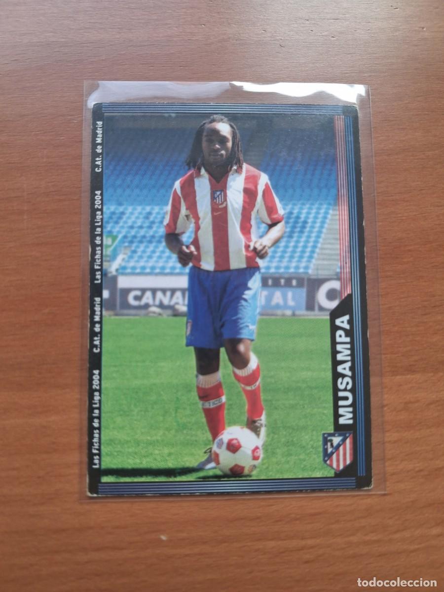 Cartes &agrave; collectionner de Football: Fichas de la Liga de Mundicromo 2003 2004 03 04 Atletico de Madrid 316 Musampa