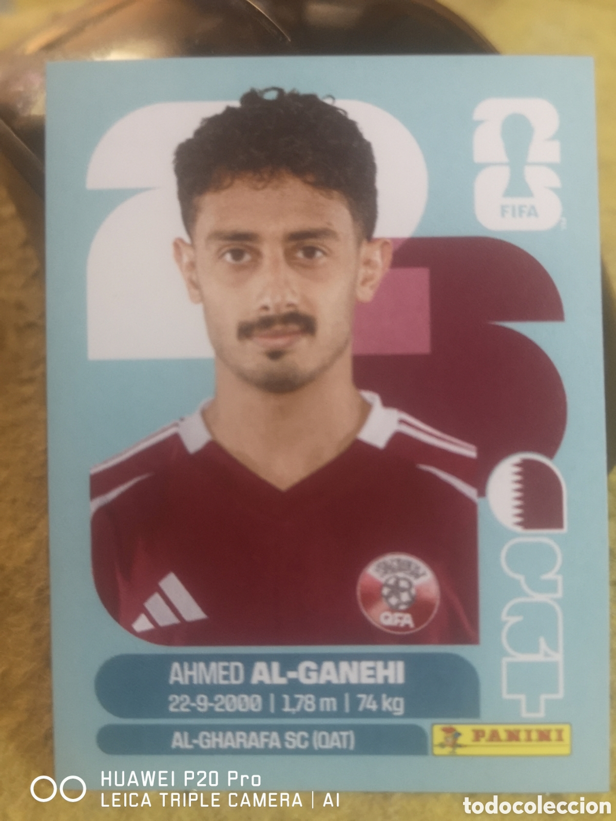 Cromos de F&uacute;tbol: FIFA WORLD CUP MUNDIAL 2026 AL GANEHI - QAT 19