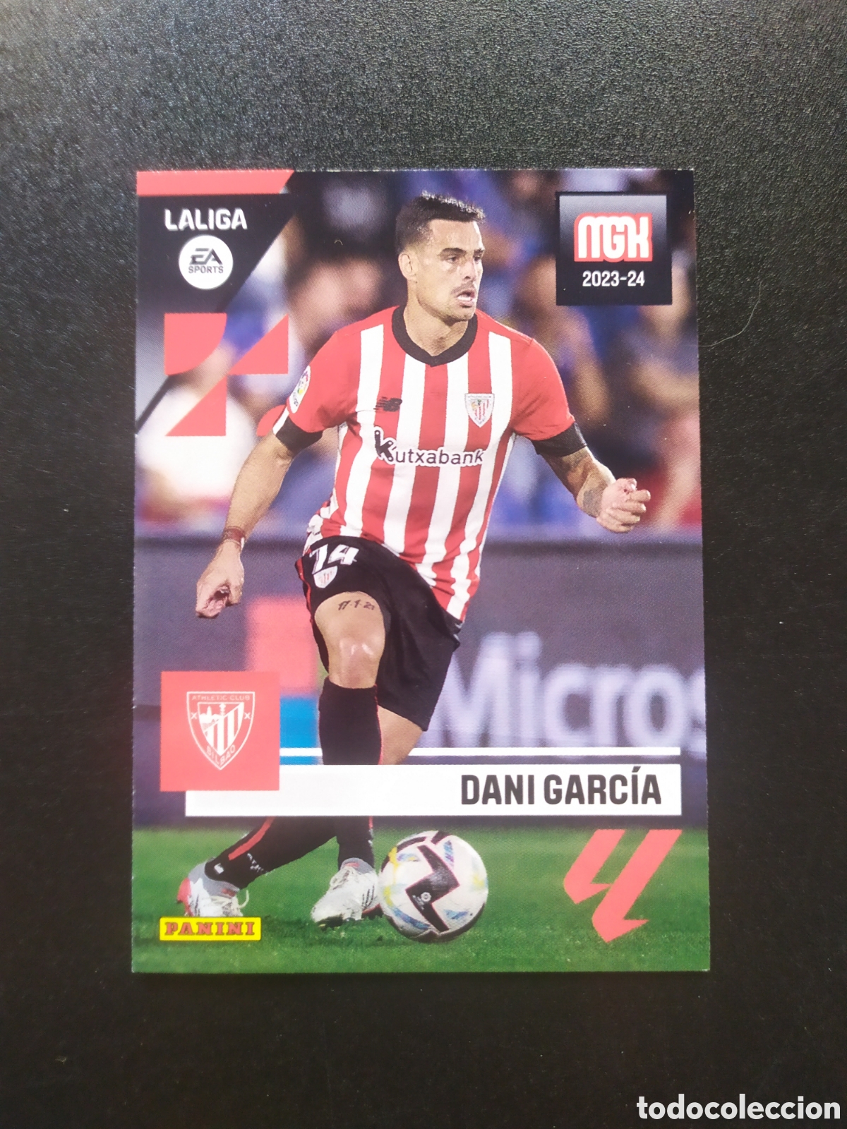 Cromos de F&uacute;tbol: Megacracks 2023 2024 23 24 panini Dani Garc&iacute;a n&deg; 64 Athletic Bilbao