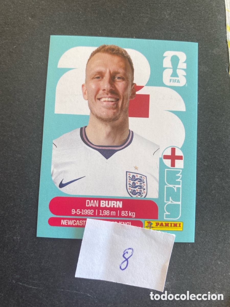 Cromos de F&uacute;tbol: Cromo Inglaterra Mundial 2026 N* 8 nuevo