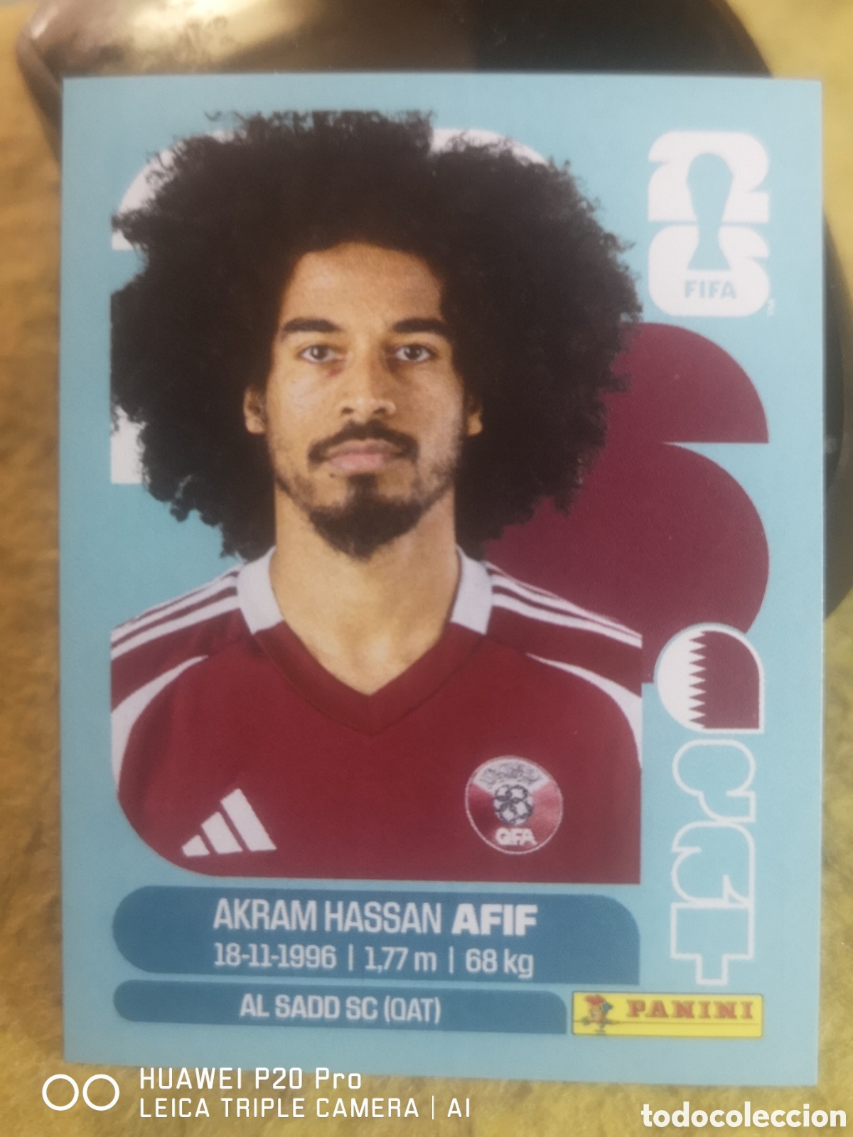 Cartes &agrave; collectionner de Football: FIFA WORLD CUP MUNDIAL 2026 HASSAN AFIF - QAT 18