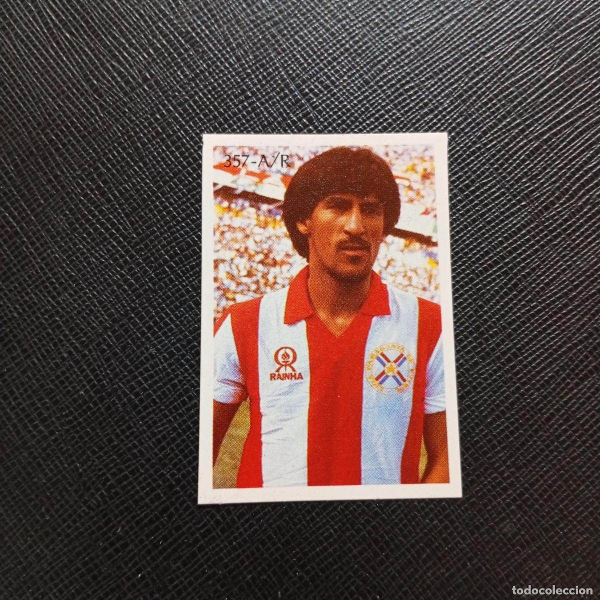Cartes &agrave; collectionner de Football: 357 CESAR ZAVALA PARAGUAY REYAUCA MEXICO WORLD 1986 CROMO FUTBOL 86 - SIN PEGAR - A24 PG451
