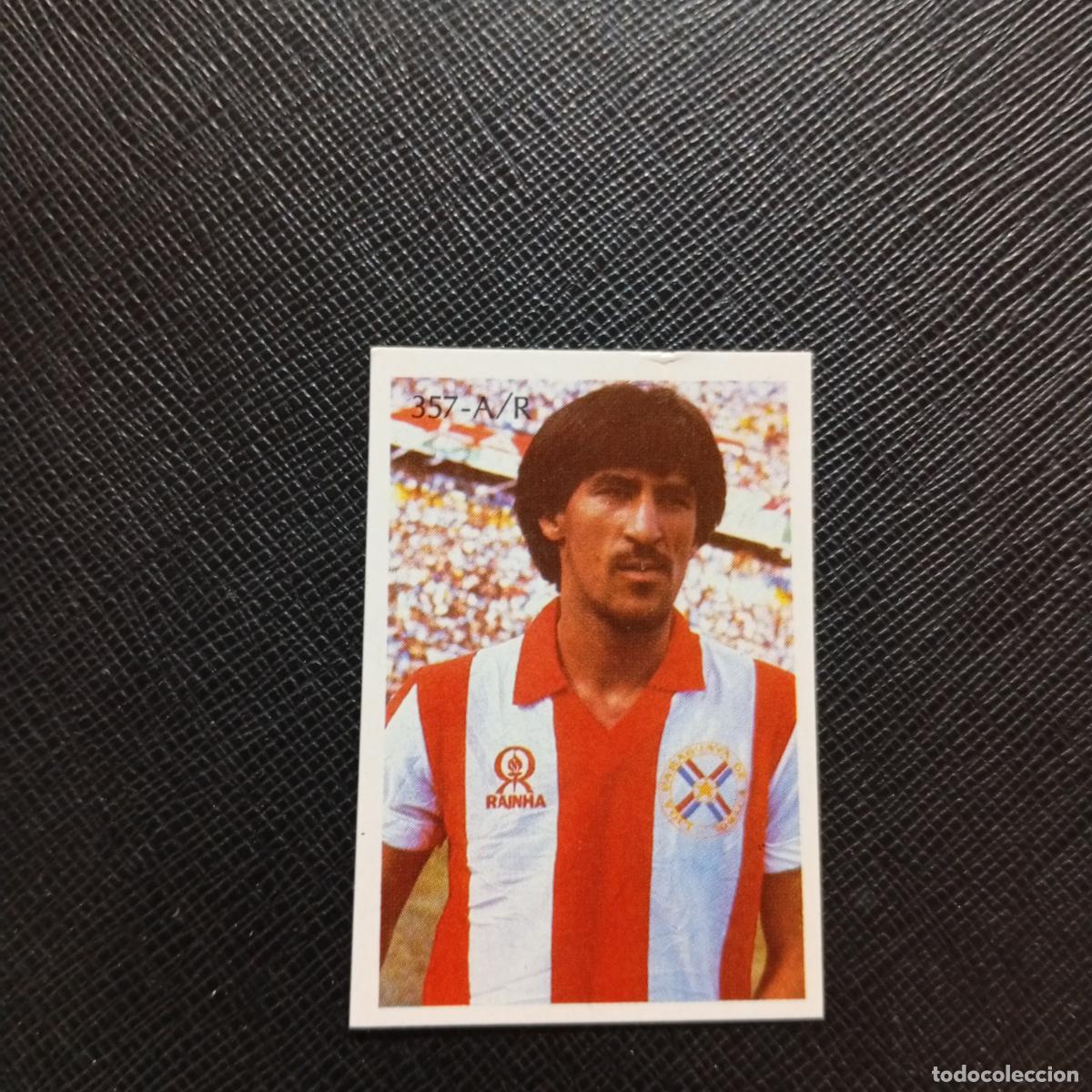 Cartes &agrave; collectionner de Football: 357 CESAR ZAVALA PARAGUAY REYAUCA MEXICO WORLD 1986 CROMO FUTBOL 86 - SIN PEGAR - A24 PG451 B