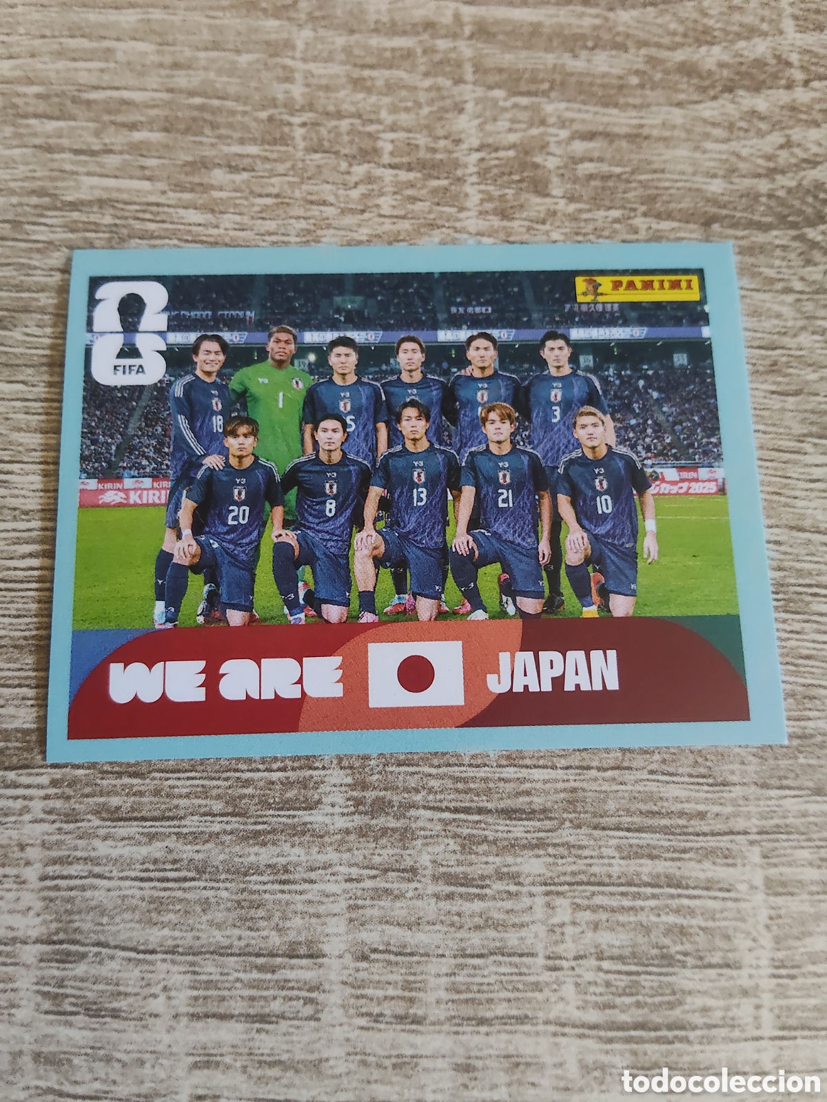 Cromos de Futebol: Panini mundial 2026 JPN 13 alineaci&oacute;n Jap&oacute;n