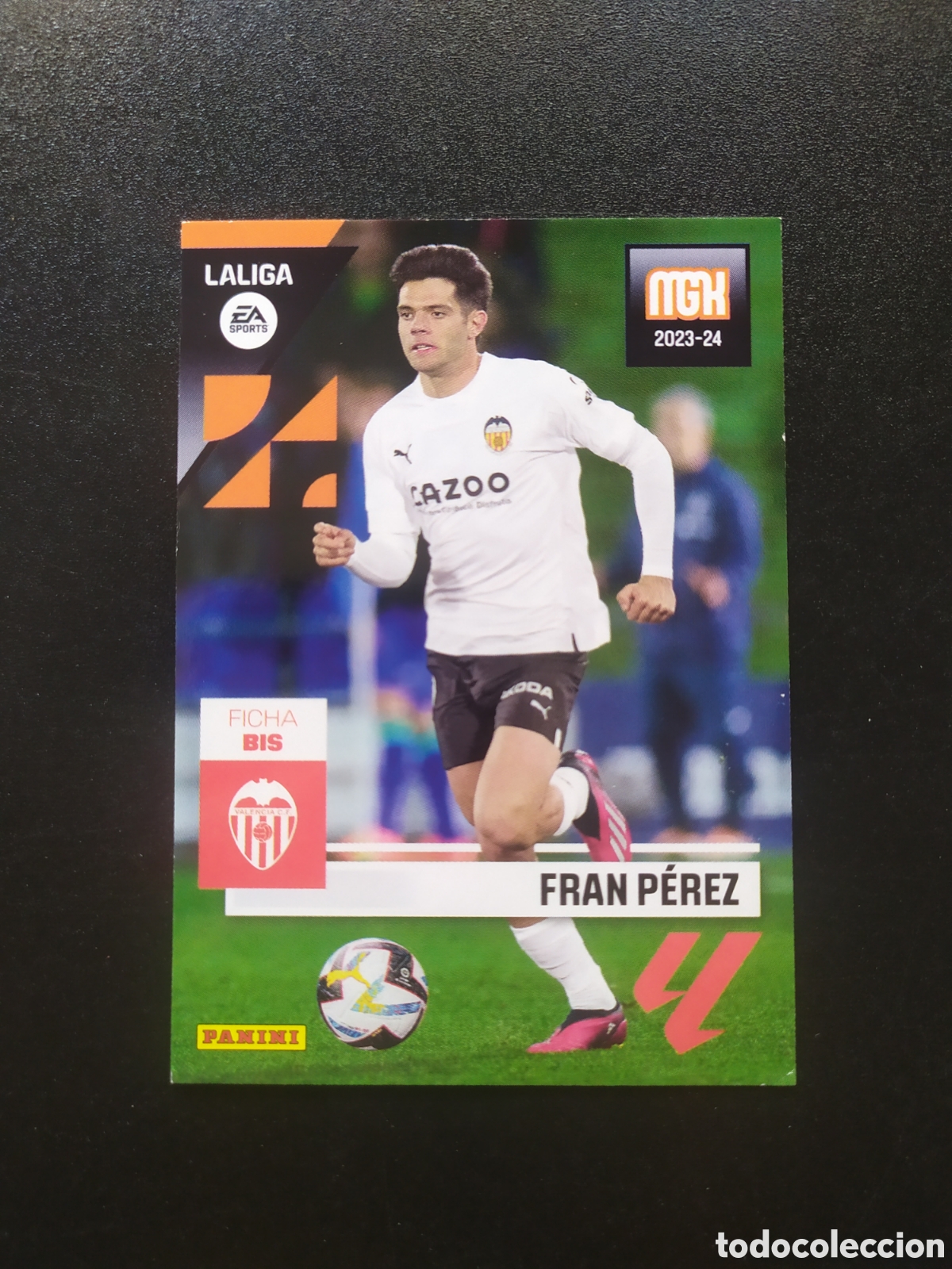 Cromos de Futebol: Megacracks 2023 2024 23 24 panini Fran P&eacute;rez n&deg; 355 bis Valencia