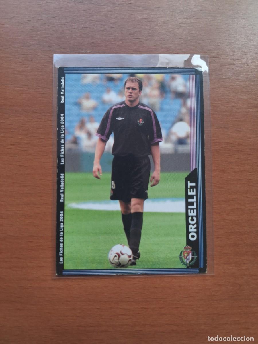 Cromos de Futebol: Fichas de la Liga de Mundicromo 2003 2004 03 04 Real Valladolid 356 Orcellet