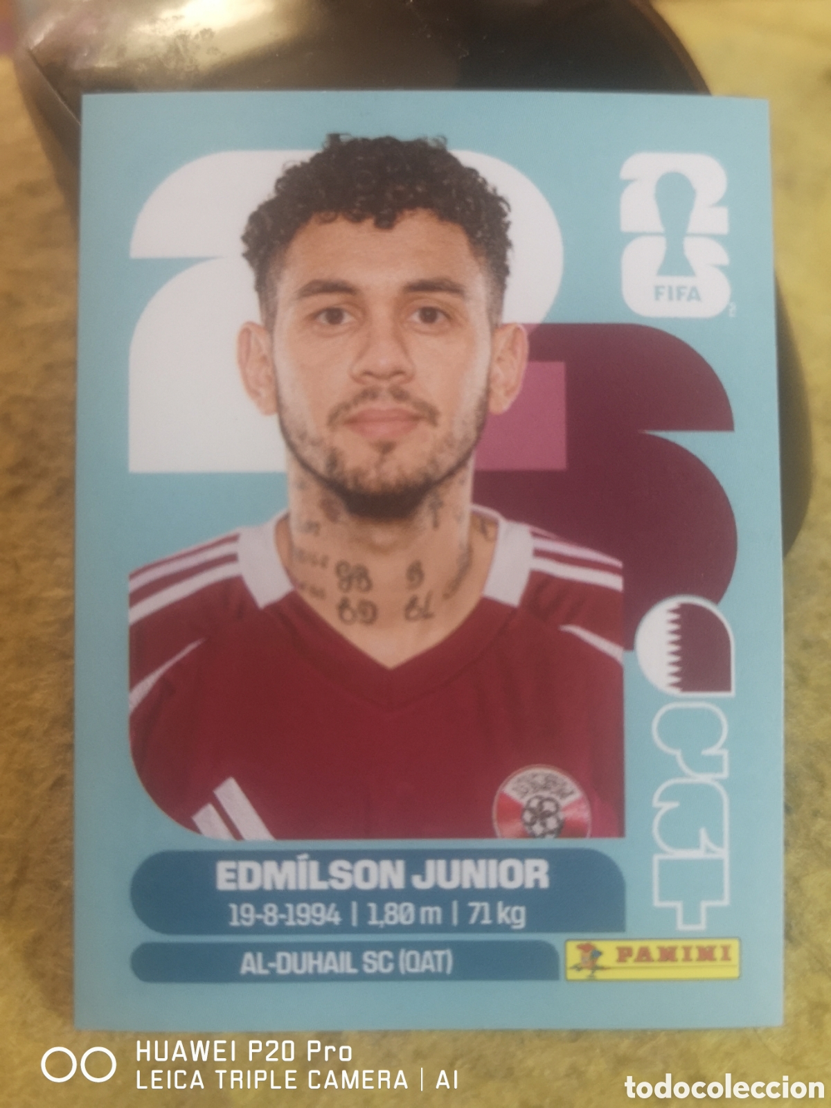 Cromos de Futebol: FIFA WORLD CUP MUNDIAL 2026 EDMILSON JUNIOR - QAT 17