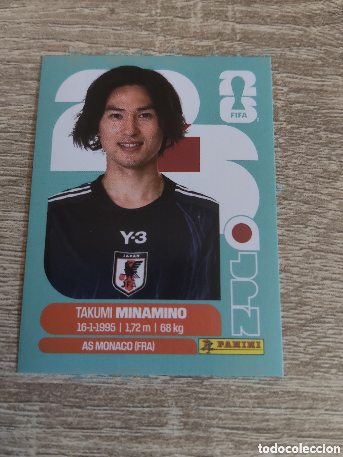 Cromos de Futebol: Panini mundial 2026 JPN 16 Takumi Minamino Jap&oacute;n