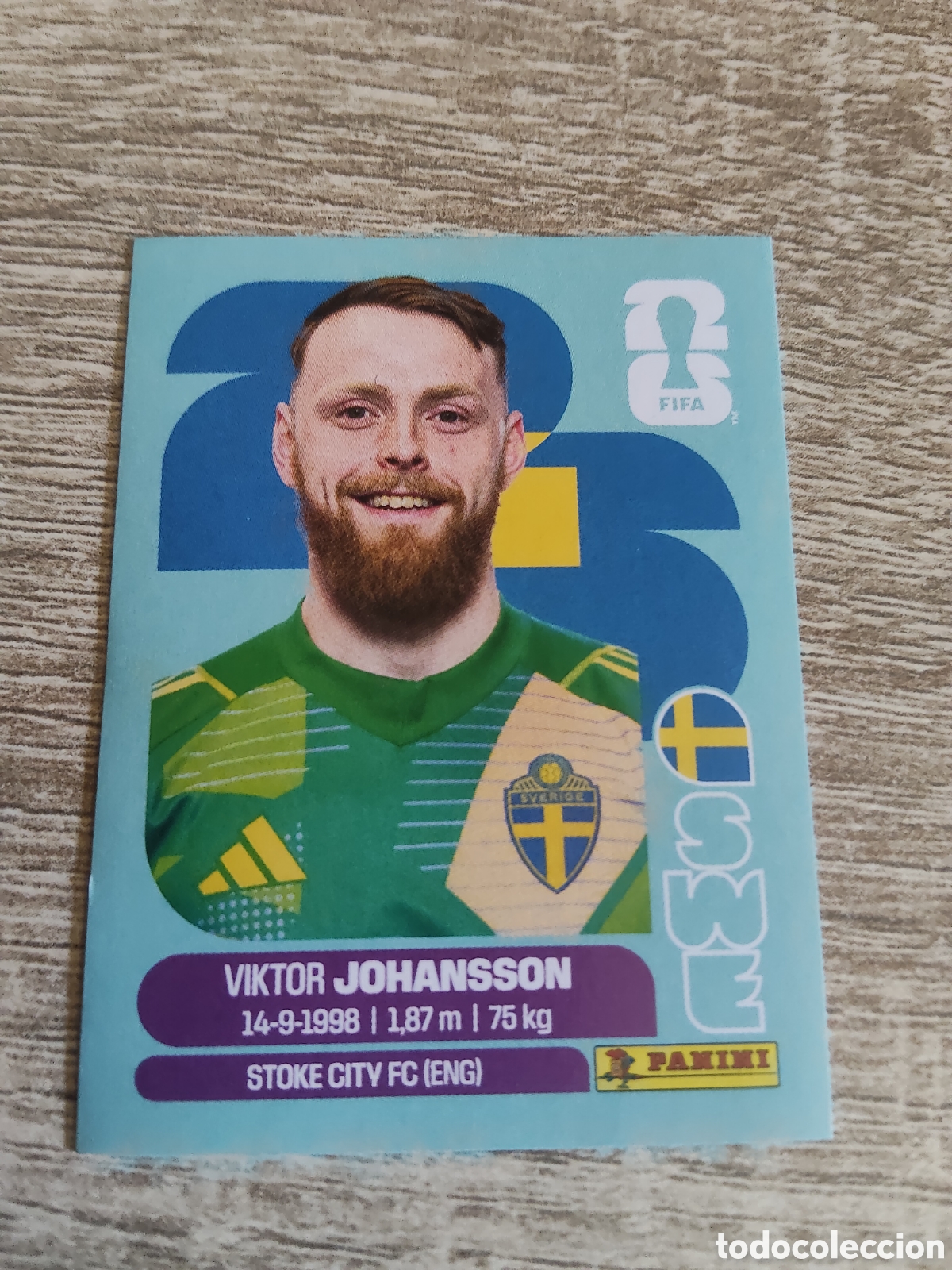 Cromos de Futebol: Panini mundial 2026 SWE 2 Viktor Johansson Suecia