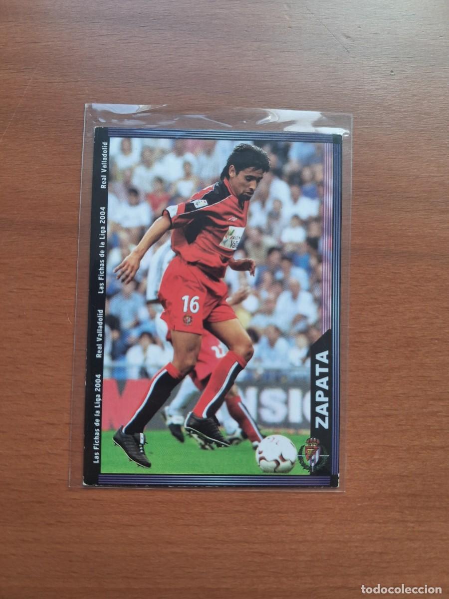 Cromos de Futebol: Fichas de la Liga de Mundicromo 2003 2004 03 04 Real Valladolid 372 Zapata